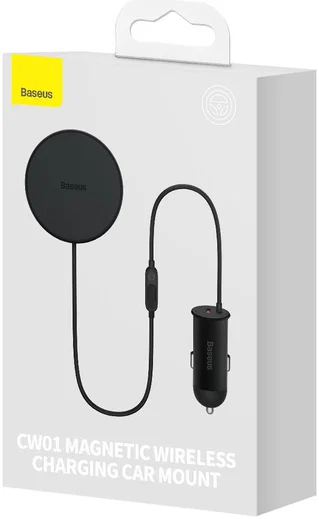 Baseus Autolader 25W met MagSafe Ventilatierooster Houder 15W Zwart afbeelding 13