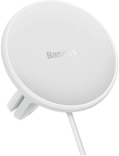 Baseus Autolader 25W met MagSafe Ventilatierooster Houder 15W Wit afbeelding 10