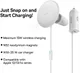 Baseus Autolader 25W met MagSafe Ventilatierooster Houder 15W Wit afbeelding 6