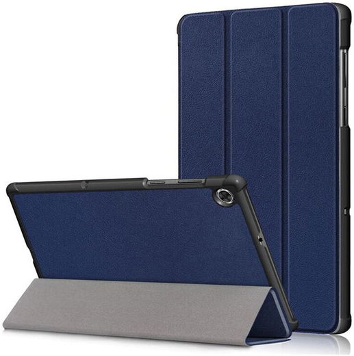 Lenovo Tab M10 Gen 3 (10.1) Hoes Tri-Fold Book Case Blauw afbeelding 2