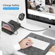 Choetech 68W Docking Station 6x USB Oplader met Smartwatch Houder afbeelding 2