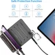 Choetech 68W Docking Station 6x USB Oplader met Smartwatch Houder afbeelding 6