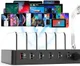 Choetech 68W Docking Station 6x USB Oplader met Smartwatch Houder afbeelding 9