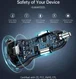 Choetech Dual USB-C Auto Snellader 40W Power Delivery en Quick Charge afbeelding 6