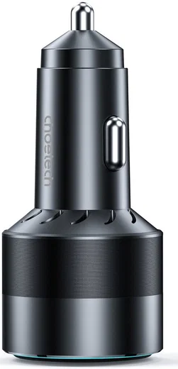 Choetech 3A USB/USB-C Auto Snellader 130W met Power Delivery en QC 4.0 afbeelding 2