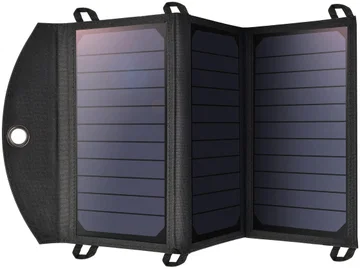 Choetech 19W Zonnepaneel USB-A Oplader Waterproof Solar Charger Grijs