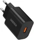 Choetech 18W Oplader Quick Charge 3.0 Snellader Zwart afbeelding 1