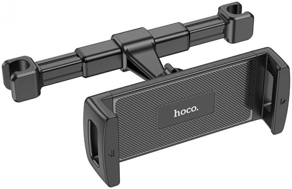 Hoco CA121 Universele Hoofdsteun Tablet Houder voor in de Auto Zwart afbeelding 4