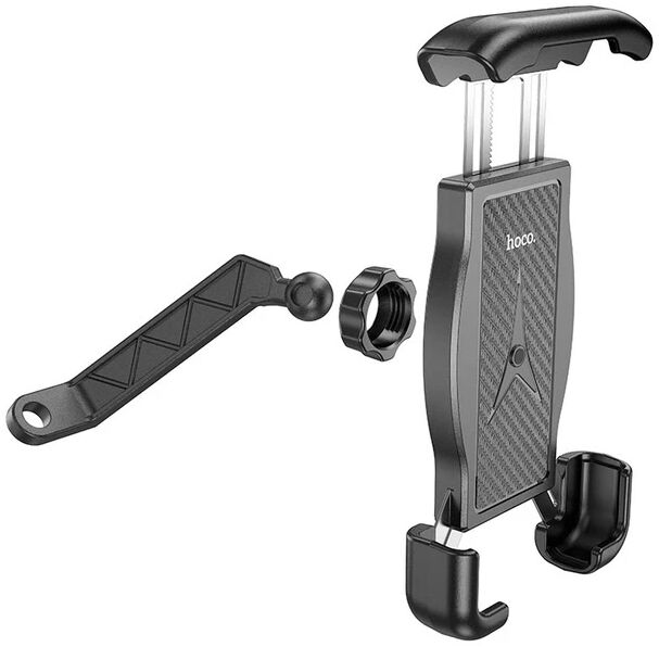 Hoco CA119 Motor Telefoonhouder Achteruitkijkspiegel met Klem Zwart afbeelding 6