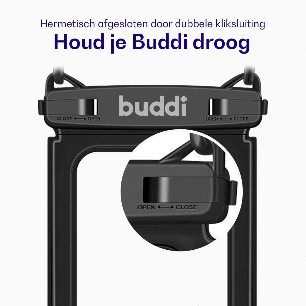 Buddi Drup Universeel Waterdicht Telefoon Hoesje met Koord Onderwater afbeelding 3