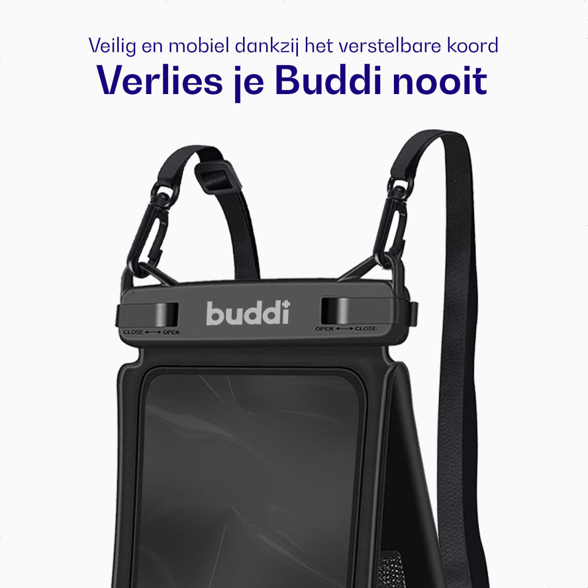 Buddi Drup Universeel Waterdicht Telefoon Hoesje met Koord Onderwater afbeelding 5