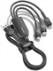 Essager 3-in-1 66W USB naar Lightning/USB-C/Micro USB Kabel 1.2M Zwart afbeelding 7