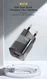 Essager Square Brick 33W GaN Snellader Power Delivery Adapter Zwart afbeelding 4