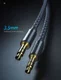 Essager AUX Kabel 3.5mm Jack naar 3.5mm Jack 1,2 Meter Nylon afbeelding 2