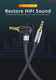 Essager 90° 3.5mm Jack Aux Kabel HiFi Audio met Haakse Hoek 1.5M Zwart afbeelding 7