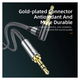 Essager 90° 3.5mm Jack Aux Kabel HiFi Audio met Haakse Hoek 1.5M Rood afbeelding 10