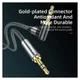 Essager 90° 3.5mm Jack Aux Kabel HiFi Audio met Haakse Hoek 1.5M Blauw afbeelding 10
