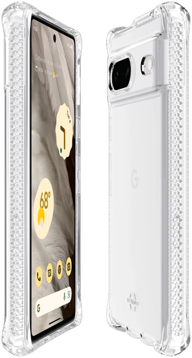 ITSKINS Spectrum R Clear Google Pixel 7 Hoesje Back Cover Transparant afbeelding 2