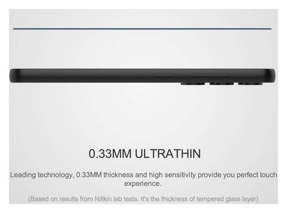 Nillkin Samsung Galaxy S23 Screen Protector Anti-Explosie Glas 9H afbeelding 9