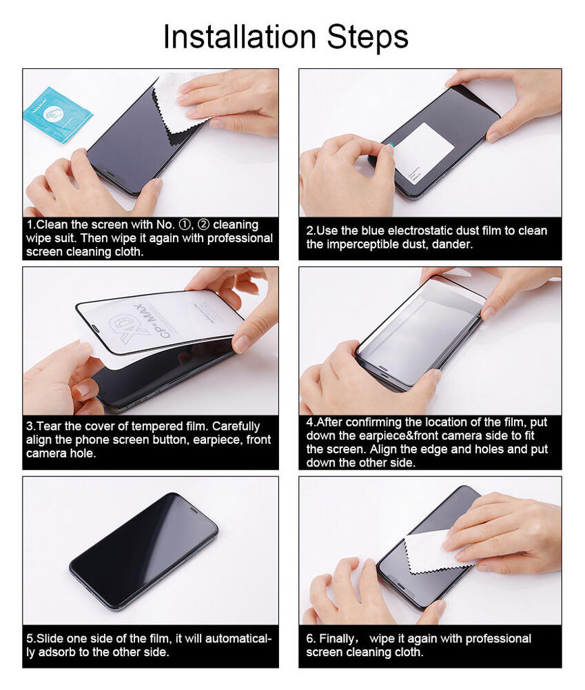 Nillkin Samsung Galaxy S23 Screen Protector Anti-Explosie Glas 9H afbeelding 11