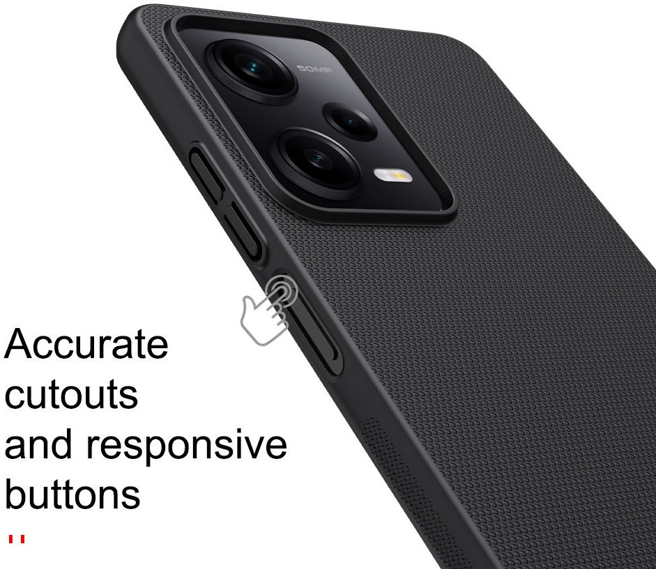 Nillkin Shield Xiaomi Redmi Note 12 Pro / Poco X5 Pro Hoesje Zwart afbeelding 9