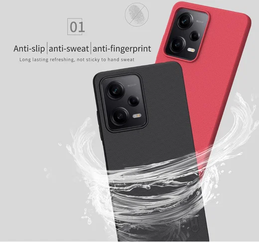 Nillkin Shield Xiaomi Redmi Note 12 Pro / Poco X5 Pro Hoesje Blauw afbeelding 5