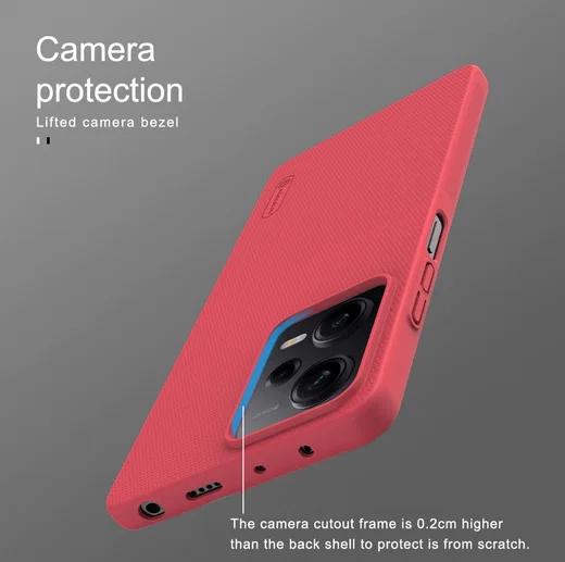Nillkin Shield Xiaomi Redmi Note 12 Pro / Poco X5 Pro Hoesje Blauw afbeelding 7