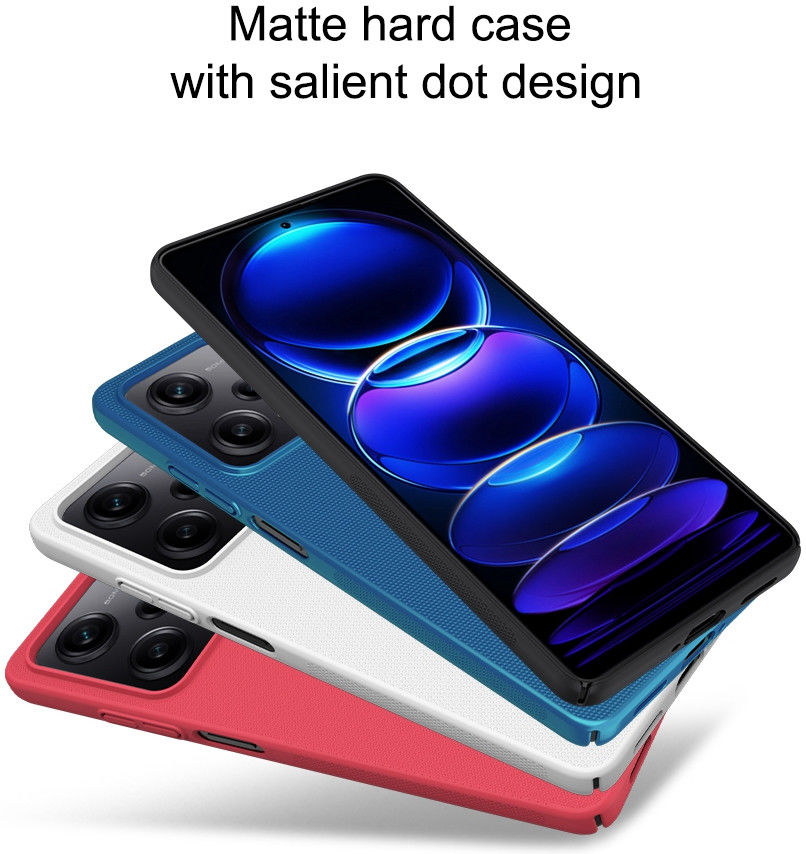 Nillkin Shield Xiaomi Redmi Note 12 Pro / Poco X5 Pro Hoesje Blauw afbeelding 8