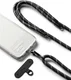 Ringke Holder Link Strap - Universeel Verstelbaar Telefoon Koord Zwart afbeelding 2