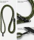 Ringke Holder Link Strap - Universeel Verstelbaar Telefoon Koord Zwart afbeelding 8