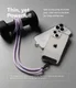 Ringke Holder Link Strap - Universeel Verstelbaar Telefoon Koord Zwart afbeelding 6