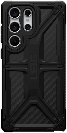 Urban Armor Gear Monarch Samsung Galaxy S23 Ultra Hoesje Carbon afbeelding 1