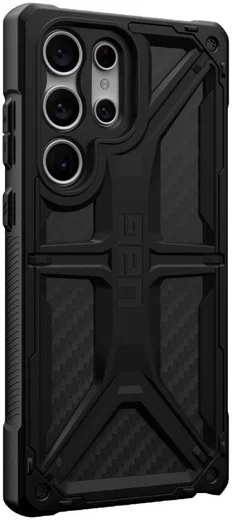 Urban Armor Gear Monarch Samsung Galaxy S23 Ultra Hoesje Carbon afbeelding 2