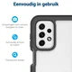 Samsung Galaxy A23 Hoesje Full Protect 360° Cover Hybride Zwart afbeelding 4