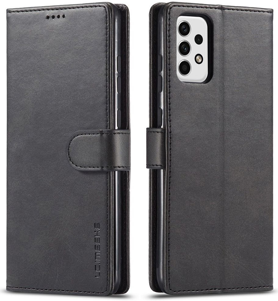 LC.IMEEKE Samsung Galaxy A23 Hoesje Portemonnee Book Case Zwart afbeelding 3
