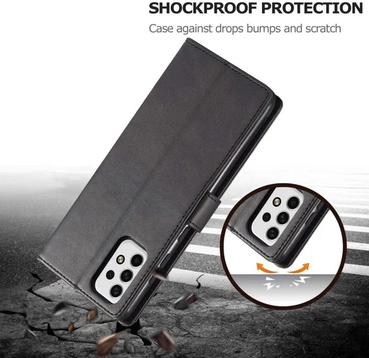 LC.IMEEKE Samsung Galaxy A23 Hoesje Portemonnee Book Case Zwart afbeelding 6
