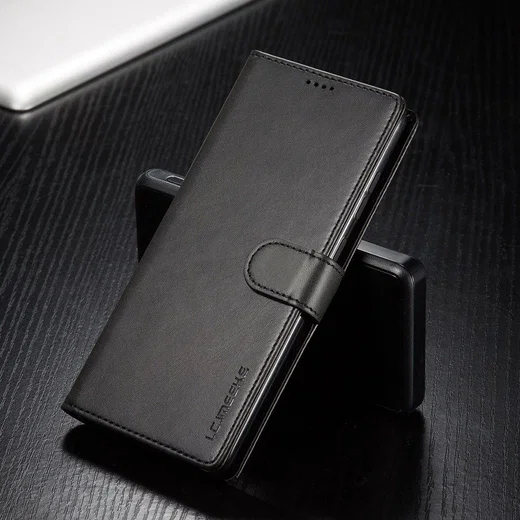 LC.IMEEKE Samsung Galaxy A23 Hoesje Portemonnee Book Case Zwart afbeelding 7