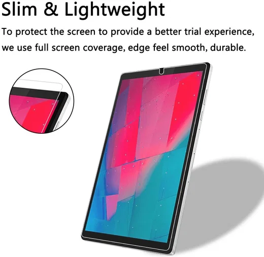Lenovo Tab M10 HD Gen 2 Screen Protector 2.5D 9H Tempered Glass afbeelding 5