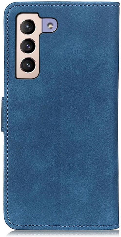 KHAZNEH Samsung Galaxy S23 Plus Hoesje Retro Wallet Book Case Blauw afbeelding 3