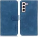 KHAZNEH Samsung Galaxy S23 Plus Hoesje Retro Wallet Book Case Blauw afbeelding 7