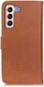 KHAZNEH Samsung Galaxy S23 Plus Hoesje Portemonnee Book Case Bruin afbeelding 5