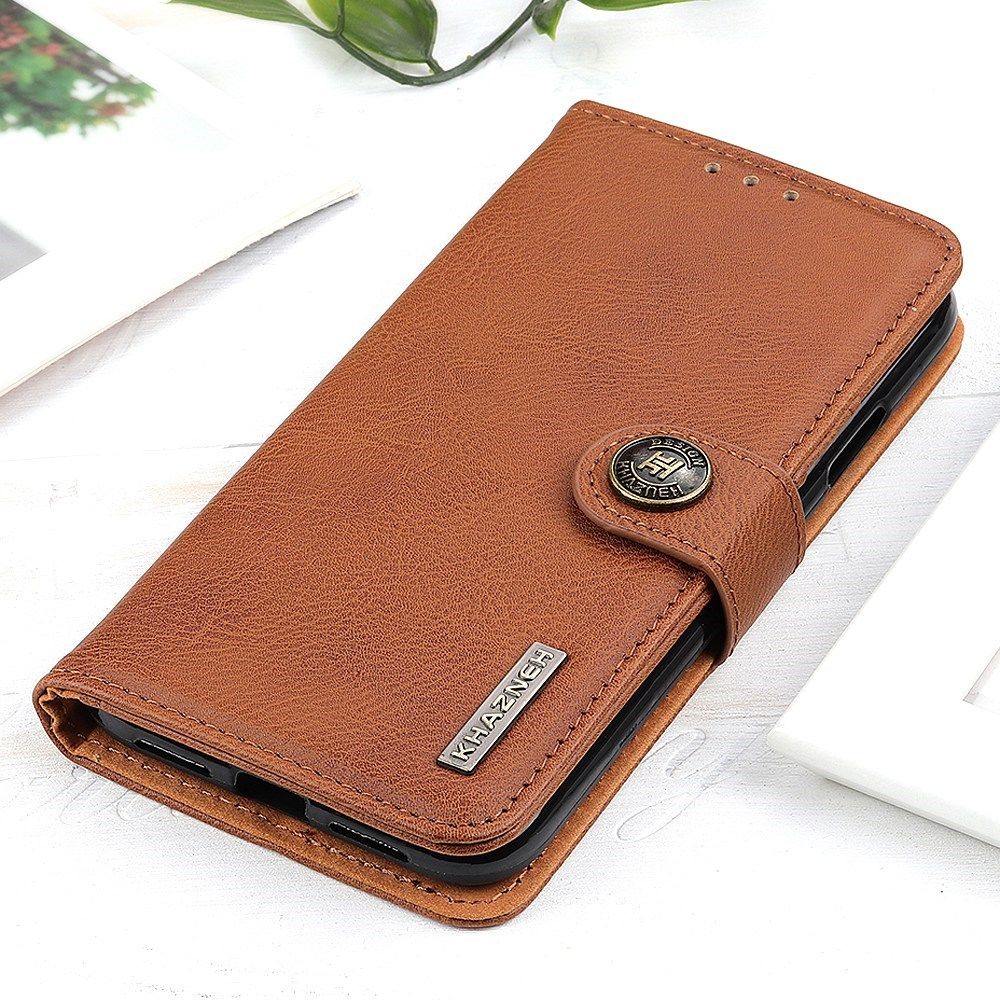 KHAZNEH Samsung Galaxy S23 Plus Hoesje Portemonnee Book Case Bruin afbeelding 9