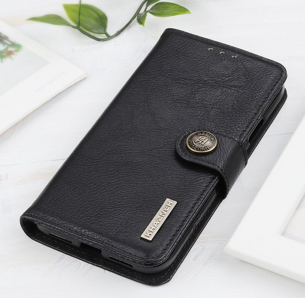 KHAZNEH Samsung Galaxy S23 Plus Hoesje Portemonnee Book Case Zwart afbeelding 9