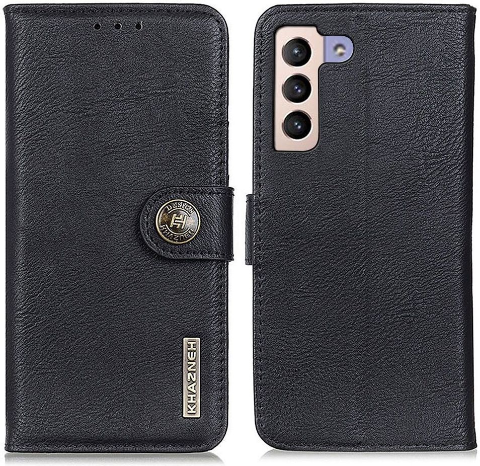 KHAZNEH Samsung Galaxy S23 Plus Hoesje Portemonnee Book Case Zwart afbeelding 2