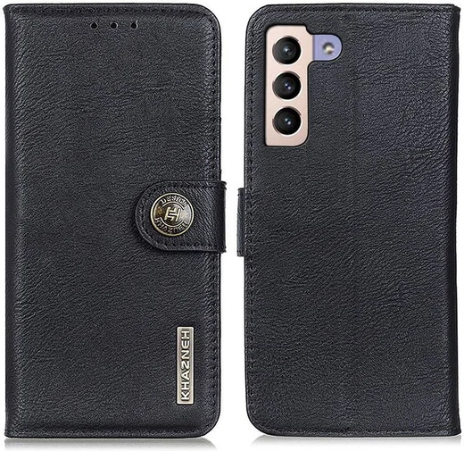 KHAZNEH Samsung Galaxy S23 Plus Hoesje Portemonnee Book Case Zwart afbeelding 2