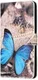Samsung Galaxy A14 Hoesje Portemonnee Book Case Butterfly Print afbeelding 6