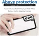Samsung Galaxy S23 Plus Hoesje Hybride Back Cover Transparant Zwart afbeelding 4