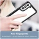 Samsung Galaxy S23 Plus Hoesje Hybride Back Cover Transparant Zwart afbeelding 5