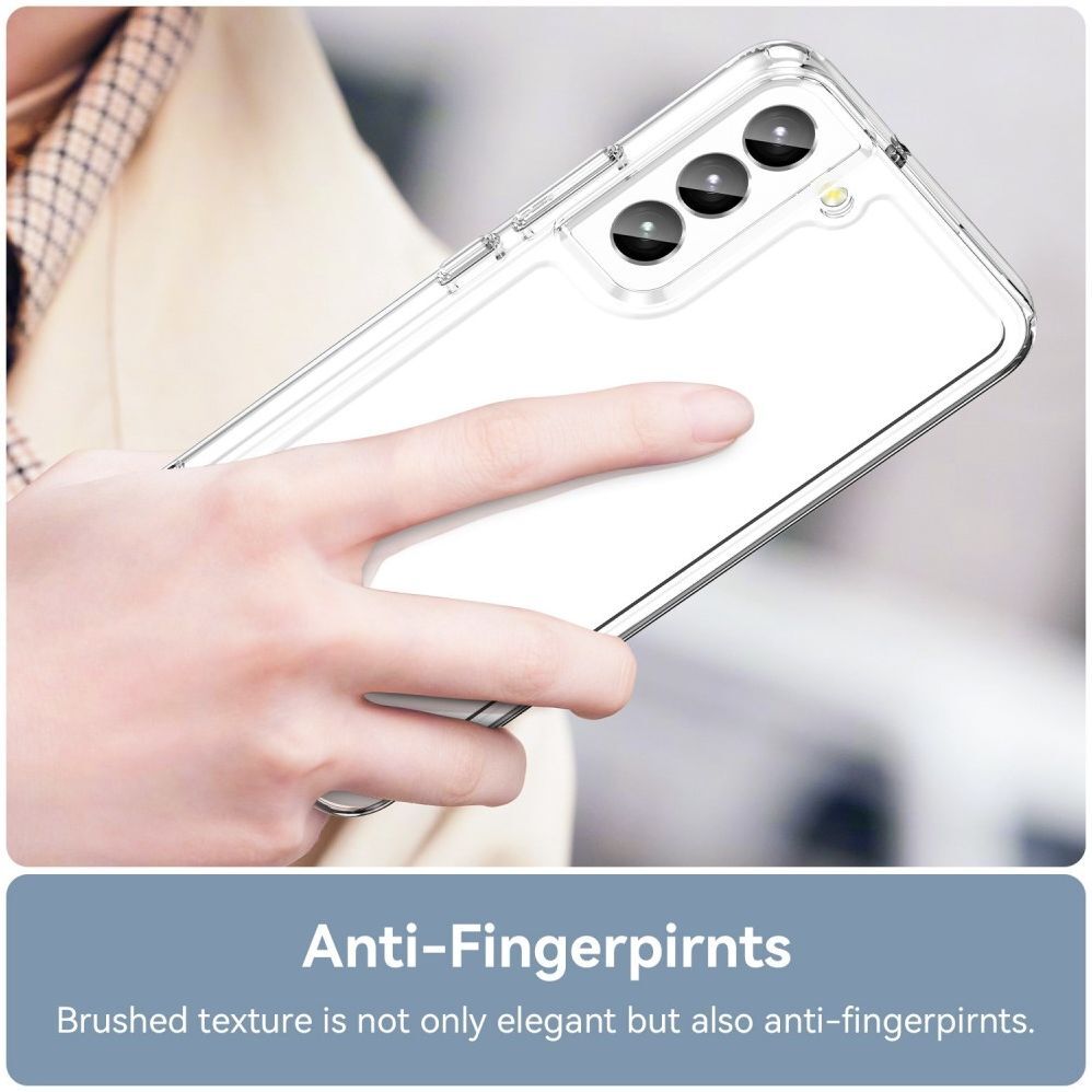 Samsung Galaxy S23 Plus Hoesje Hybride Back Cover Transparant afbeelding 5
