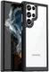 Samsung Galaxy S23 Ultra Hoesje Back Cover Transparant/Zwart afbeelding 1
